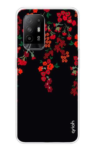 Floral Deco Oppo F19 Pro Plus Back Cover