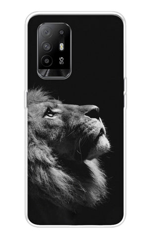 Lion Looking to Sky Oppo F19 Pro Plus Back Cover