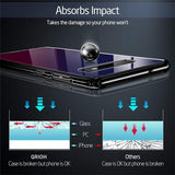 Colorful Waves Glass case for Samsung Galaxy Note 10 Lite