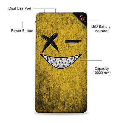 Cunning Smile 10000 mAh Universal Power Bank