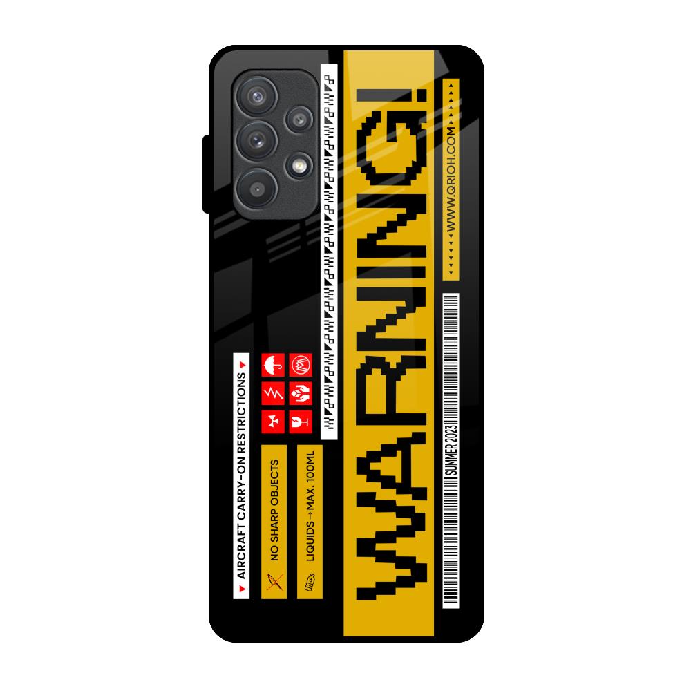 Aircraft Warning Samsung Galaxy A52 Glass Back Cover Online