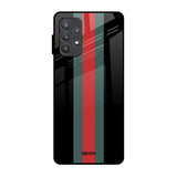 Vertical Stripes Samsung Galaxy A52 Glass Back Cover Online