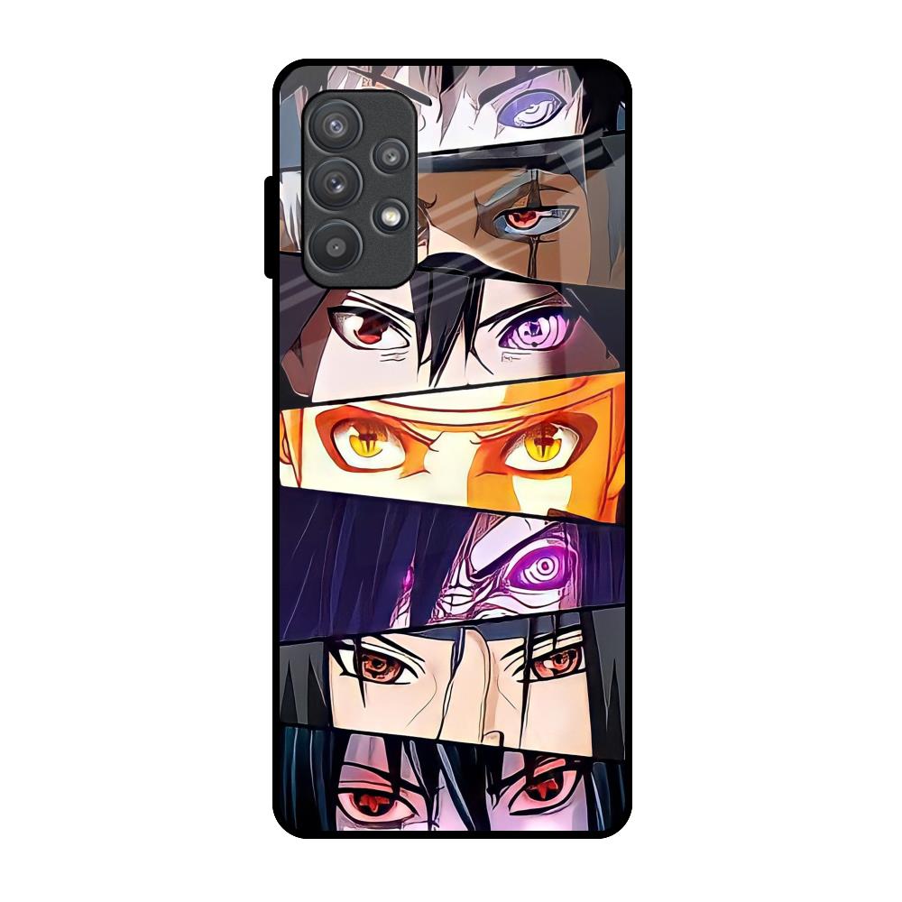 Anime Eyes Samsung Galaxy A52 Glass Back Cover Online