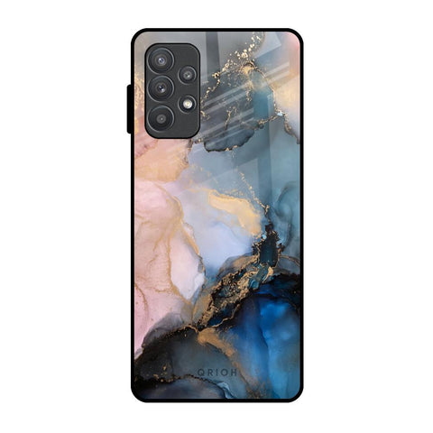 Marble Ink Abstract Samsung Galaxy A52 Glass Back Cover Online