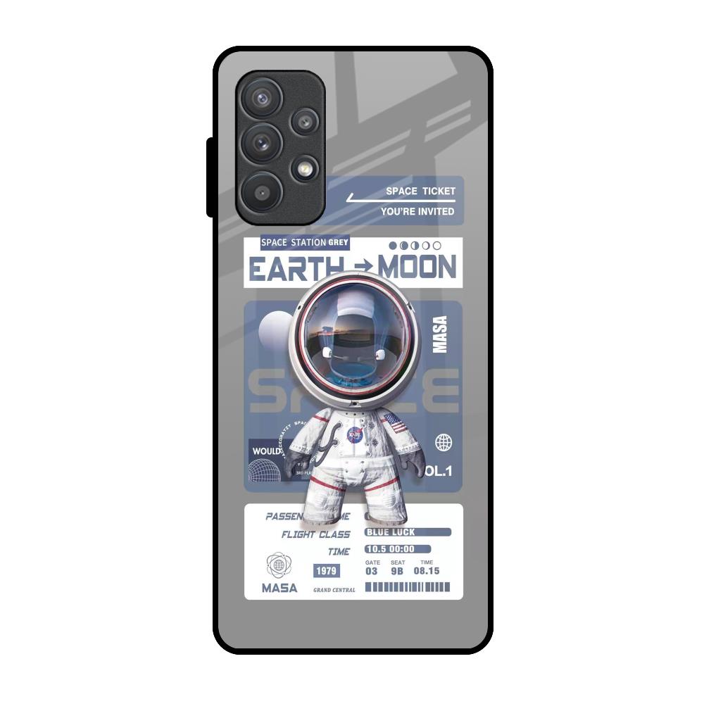 Space Flight Pass Samsung Galaxy A52 Glass Back Cover Online
