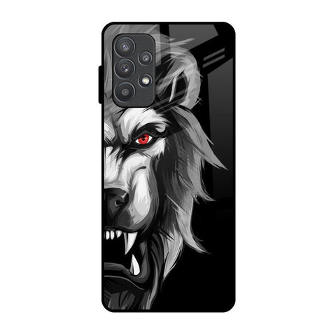 Wild Lion Samsung Galaxy A52 Glass Back Cover Online