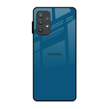 Cobalt Blue Samsung Galaxy A52 Glass Back Cover Online