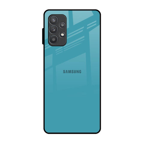 Oceanic Turquiose Samsung Galaxy A52 Glass Back Cover Online