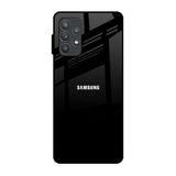 Jet Black Samsung Galaxy A52 Glass Back Cover Online