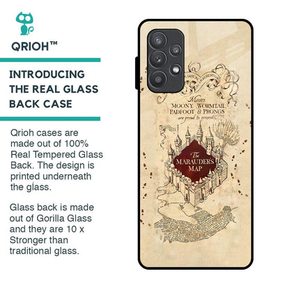 Magical Map Glass Case for Samsung Galaxy A52