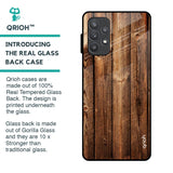 Timber Printed Glass Case for Samsung Galaxy A52