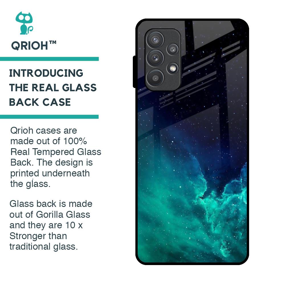Winter Sky Zone Glass Case For Samsung Galaxy A52