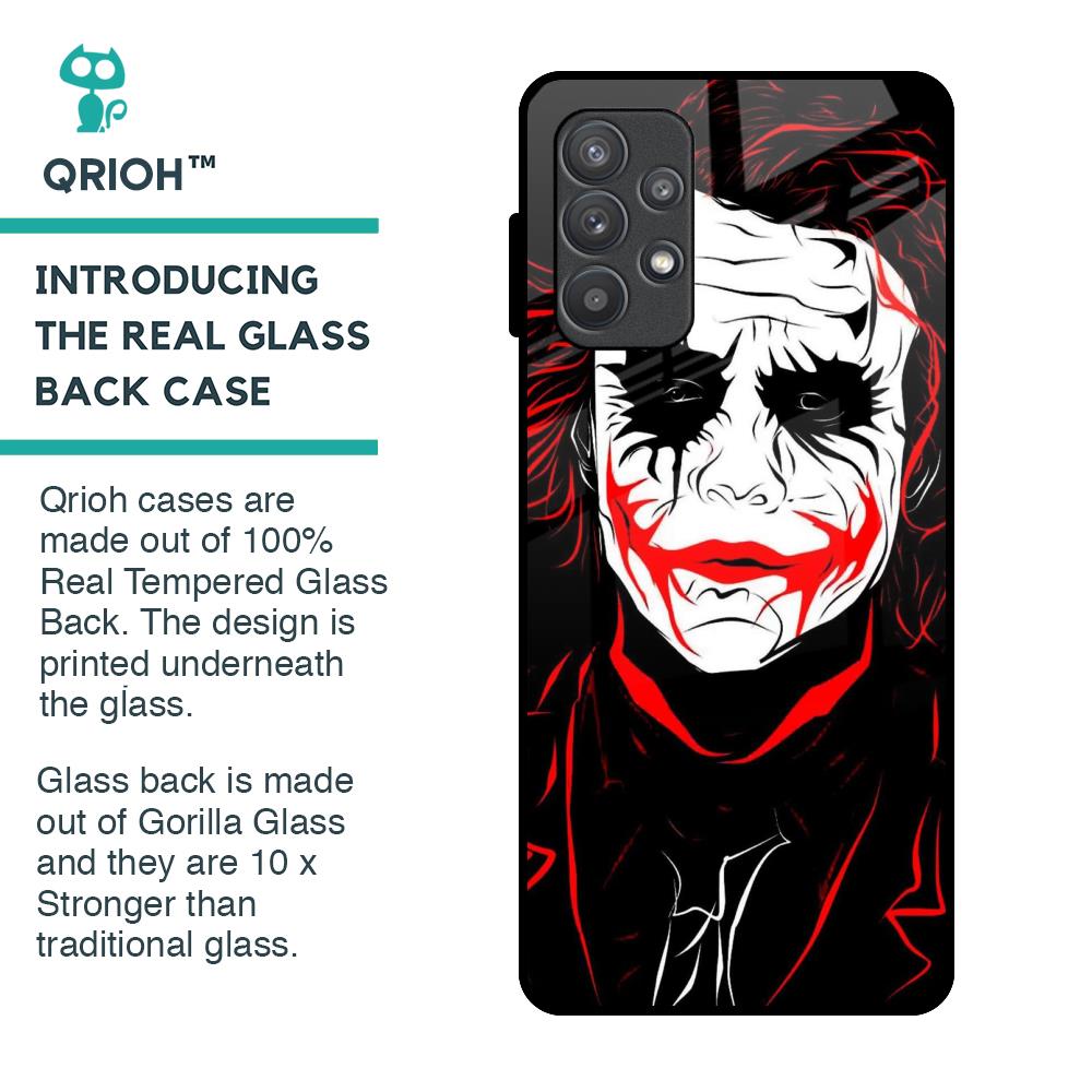 Life In Dark Glass Case For Samsung Galaxy A52
