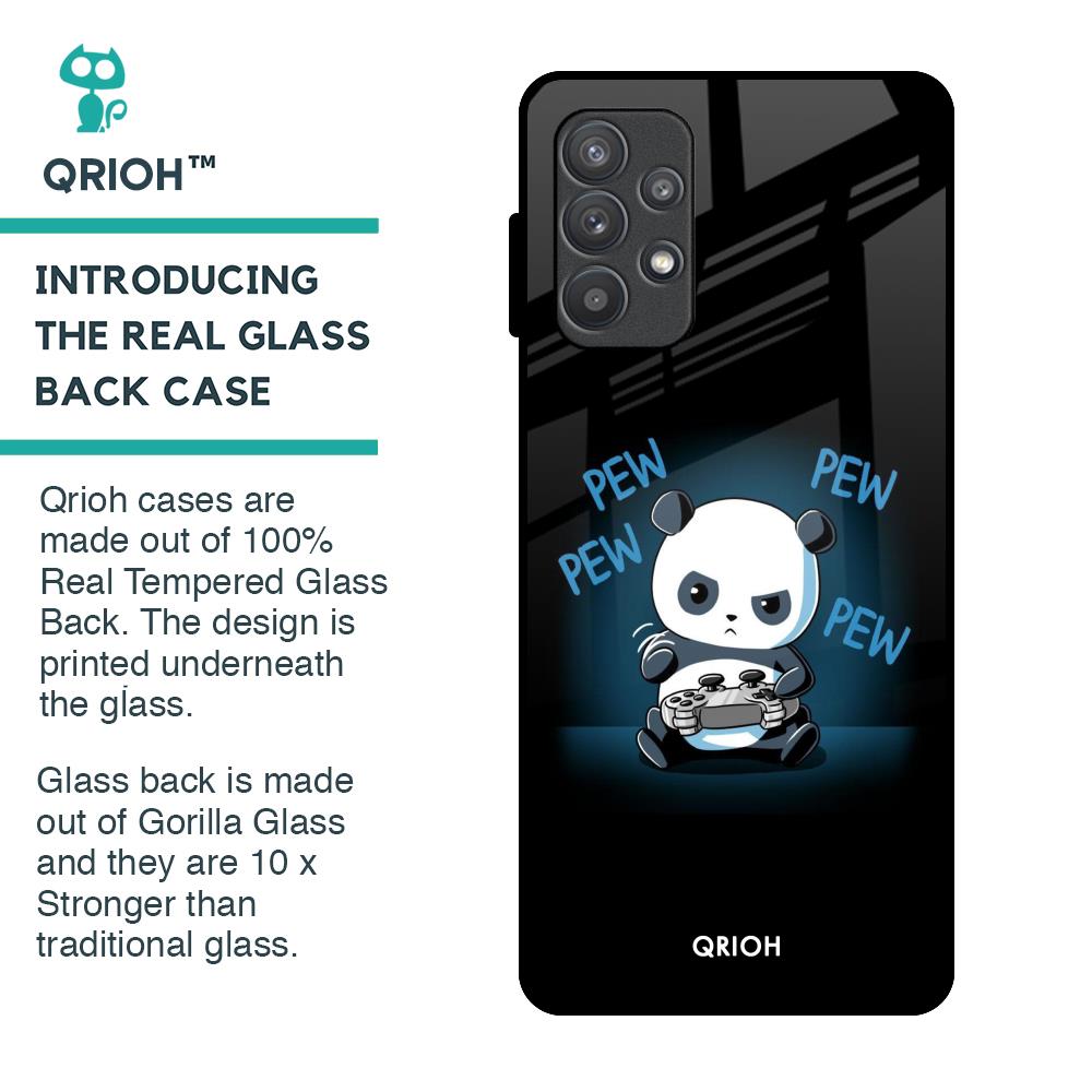 Pew Pew Glass Case for Samsung Galaxy A52