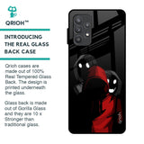 Shadow Character Glass Case for Samsung Galaxy A52