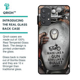Royal Bike Glass Case for Samsung Galaxy A52