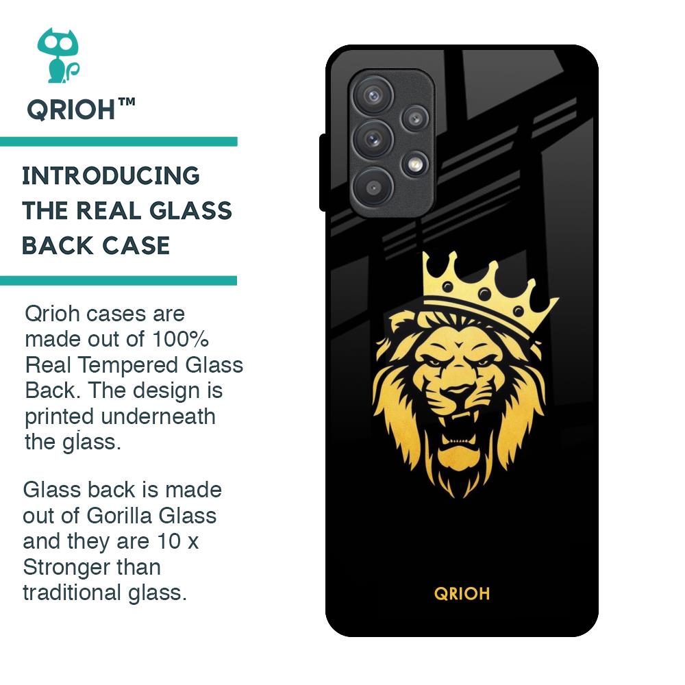 Lion The King Glass Case for Samsung Galaxy A52