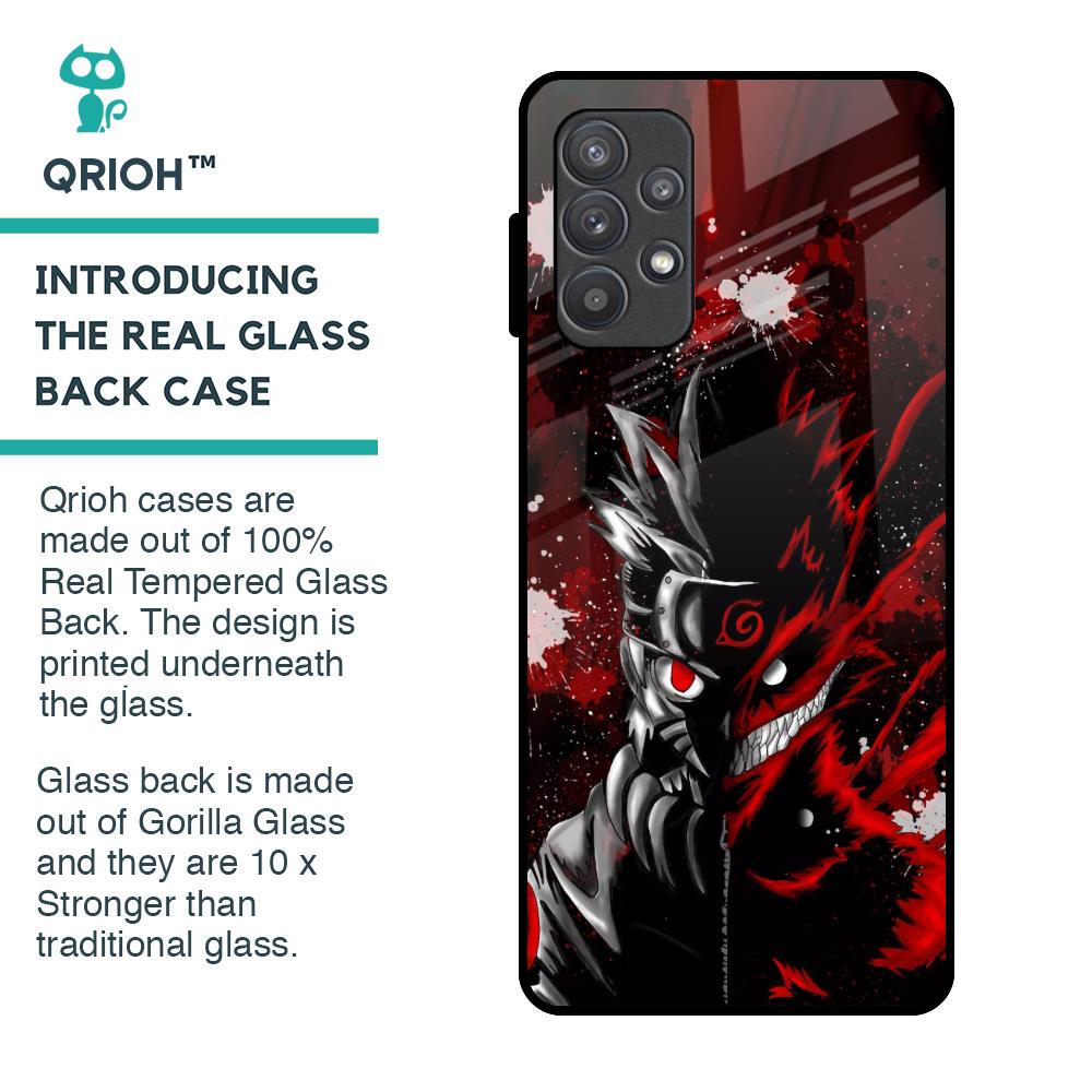 Dark Character Glass Case for Samsung Galaxy A52
