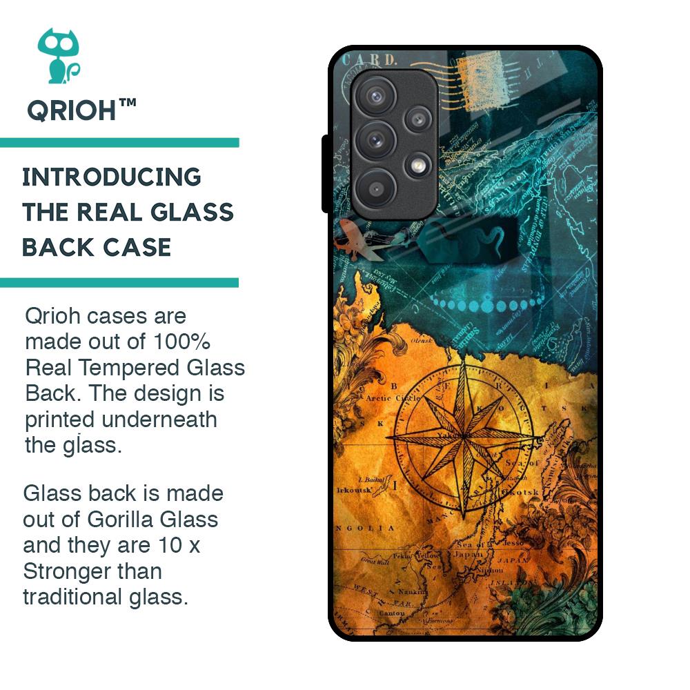 Architecture Map Glass Case for Samsung Galaxy A52