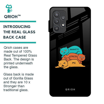 Anxiety Stress Glass Case for Samsung Galaxy A52