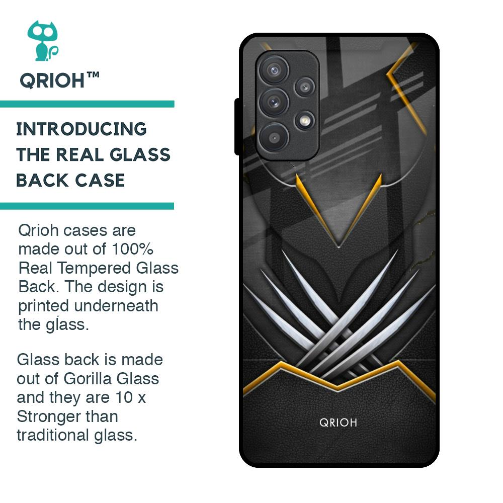 Black Warrior Glass Case for Samsung Galaxy A52