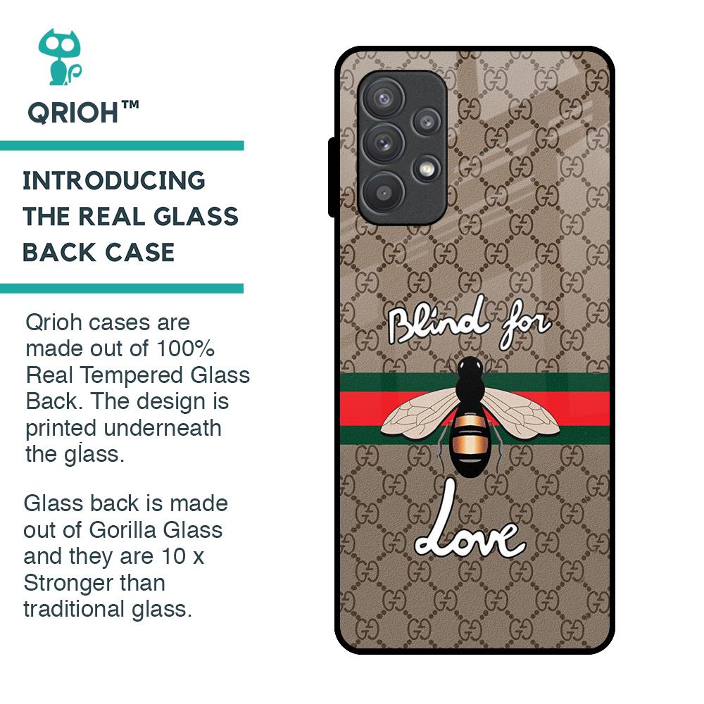 Blind For Love Glass Case for Samsung Galaxy A52