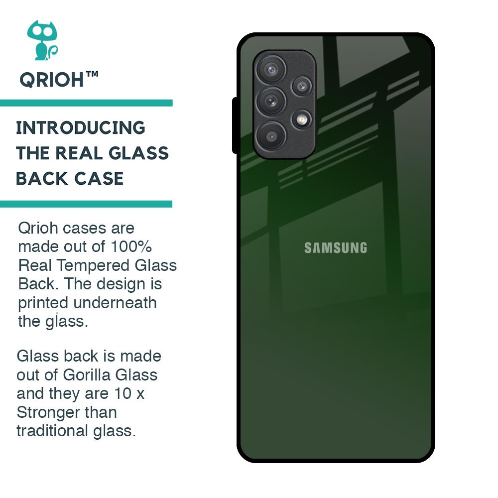 Deep Forest Glass Case for Samsung Galaxy A52