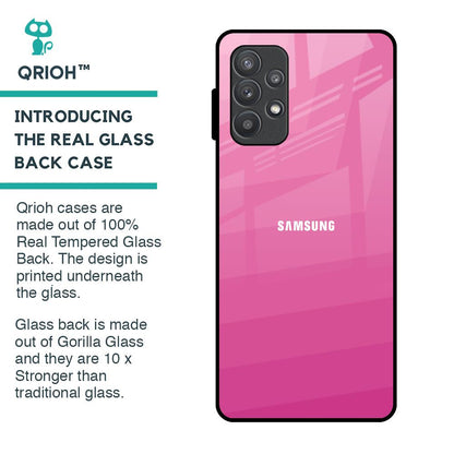 Pink Ribbon Caddy Glass Case for Samsung Galaxy A52