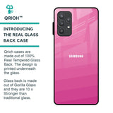 Pink Ribbon Caddy Glass Case for Samsung Galaxy A52