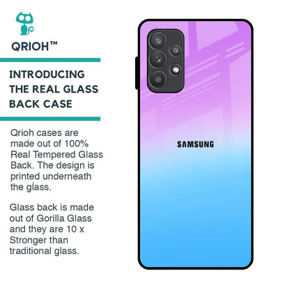 Unicorn Pattern Glass Case for Samsung Galaxy A52