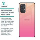 Pastel Pink Gradient Glass Case For Samsung Galaxy A52