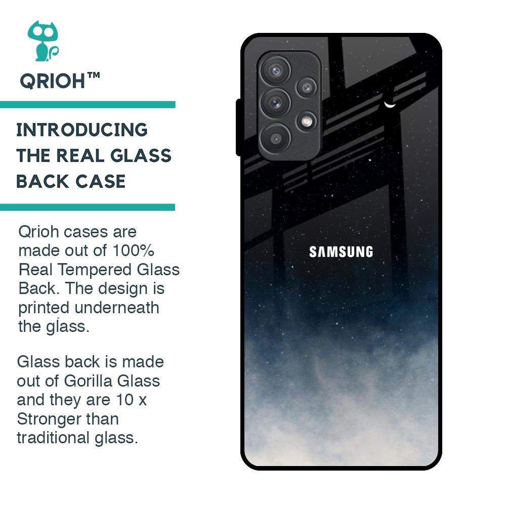Aesthetic Sky Glass Case for Samsung Galaxy A52