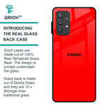 Blood Red Glass Case for Samsung Galaxy A52