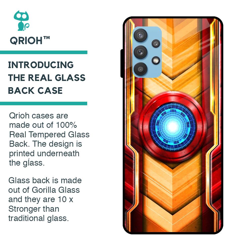 Arc Reactor Glass Case for Samsung Galaxy A52