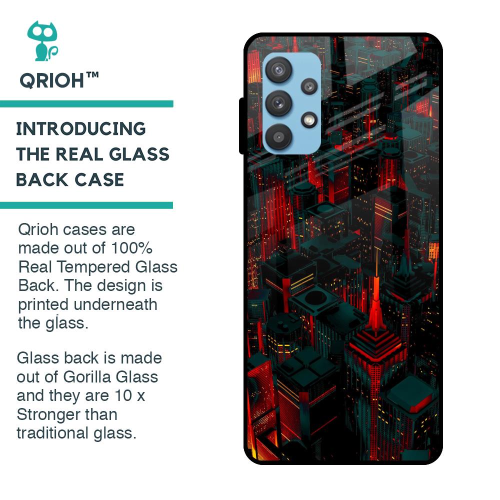 City Light Glass Case For Samsung Galaxy A52