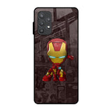 Angry Baby Super Hero Samsung Galaxy A72 Glass Back Cover Online