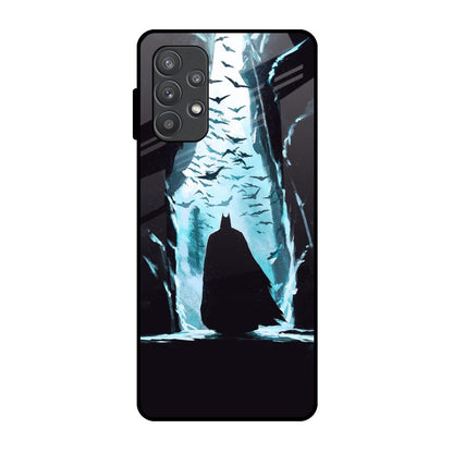 Dark Man In Cave Samsung Galaxy A72 Glass Back Cover Online