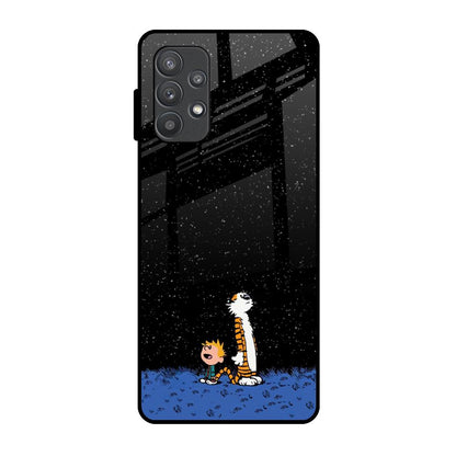 Night Sky Star Samsung Galaxy A72 Glass Back Cover Online