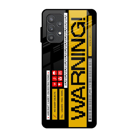 Aircraft Warning Samsung Galaxy A72 Glass Back Cover Online