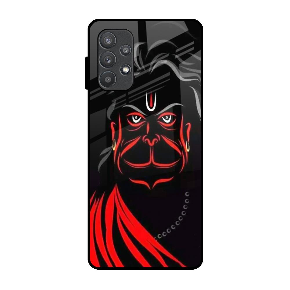 Lord Hanuman Samsung Galaxy A72 Glass Back Cover Online