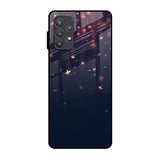 Falling Stars Samsung Galaxy A72 Glass Back Cover Online