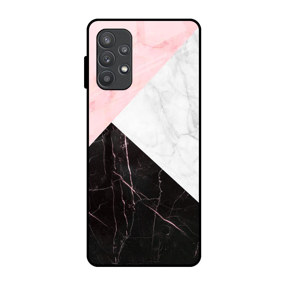 Marble Collage Art Samsung Galaxy A72 Glass Back Cover Online