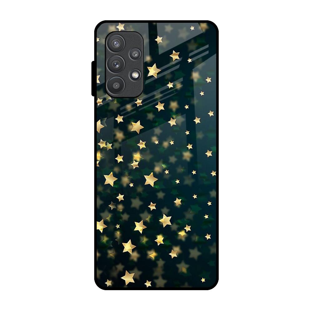 Dazzling Stars Samsung Galaxy A72 Glass Back Cover Online