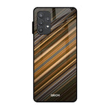 Diagonal Slash Pattern Samsung Galaxy A72 Glass Back Cover Online