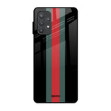 Vertical Stripes Samsung Galaxy A72 Glass Back Cover Online