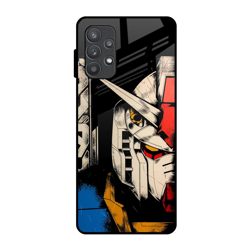 Transformer Art Samsung Galaxy A72 Glass Back Cover Online