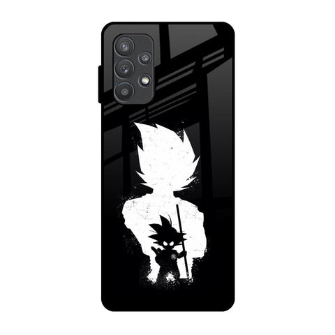 Monochrome Goku Samsung Galaxy A72 Glass Back Cover Online