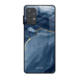 Deep Ocean Marble Samsung Galaxy A72 Glass Back Cover Online