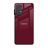 Classic Burgundy Samsung Galaxy A72 Glass Back Cover Online