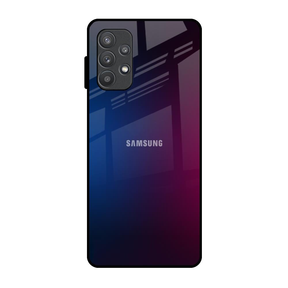 Mix Gradient Shade Samsung Galaxy A72 Glass Back Cover Online